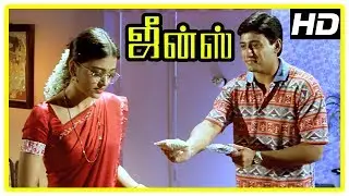 Jeans Movie Scenes | Prashanth's twin falls for Aishwarya Rai's twin | Nassar | S V Shekhar