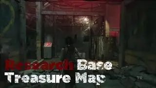 Tomb Raider Definitive Edition Research Base Treasure Map - Xbox One