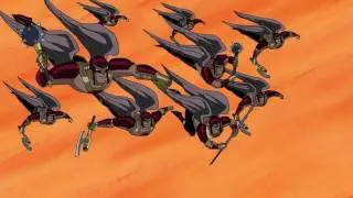 Thanagarians vs. the Justice League