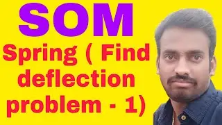 closed coil helical spring find deflection  problem - 3
