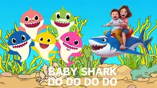 Baby Shark Dance & Learn Colors 🌈🦈 | Ocean Adventure Song for Kids | 3D Nursery Rhymes