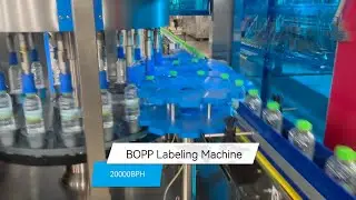 BOPP Labeling Machine, YD Pack Automated Round Water Bottle Labeling Machine