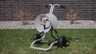 Strongway Garden Hose Reel Cart - Holds 150ft. x 5/8in. Hose