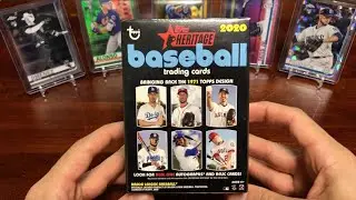 2020 Topps Heritage Blaster Box - Big Hit!
