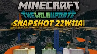 Minecraft 1.19 Snapshot 22W11A Deep Dark, Frogs, Tadpoles & More!