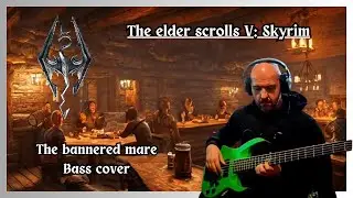 The elder scrolls V: Skyrim - The bannered mare (Bass cover)