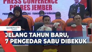 Jelang Tahun Baru, 7 Pengedar Sabu dan Okerbaya Dibekuk Polisi