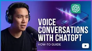 How to Talk to ChatGPT with Your Voice | Voice Conversation Tutorial