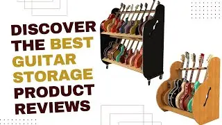 Checkout these Reviews about the Best Guitar Storage Products | Multi Stands, Display Cases & More
