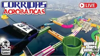 [PS5] Live GTA V Online - Corridas acrob&aacute;ticas - Parkour - Level Asian