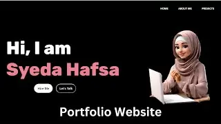 My portfolio Website || NextJs
