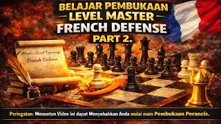 Belajar Pembukaan Paling Aman dari Serangan Raja. Bab 2.( 2. d3 dan 3.d:e4 sisah pertama)