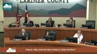 Larimer County Planning Commission 10/15/25