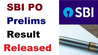 SBI PO 2021 Pre Result out