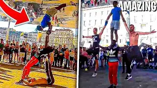 CE MEC EST UN VRAI NINJA !! [CRAZY FLIPS IN PUBLIC] 😱😱