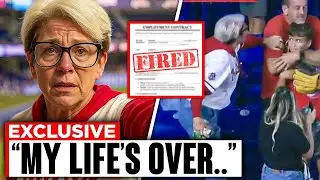 Phillies 'Karen' CRIES After Being FIRED For Stealing Ball From Kid At MLB Game!