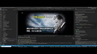 AI agent using local LLM server to add chinese caption to English video directly