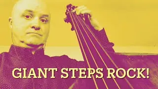 Giant Steps Rock! Bass Line Play Along Backing Track