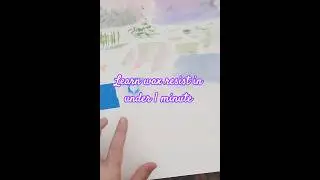 Watercolor Technique - Wax Resist    #art #watercolor #watercolortechniques