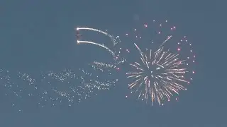 Full Size Glider Firework Display | GliderFX | Weston Park Int. Model Show 2021