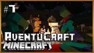 SERIE SURVIVAL MINECRAFT | AVENTUCRAFT 07 | INAVASION ZOMBIE  |  RELAX SERVER