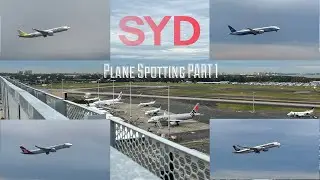 8 MINUTES SYDNEY PLANE SPOTTING