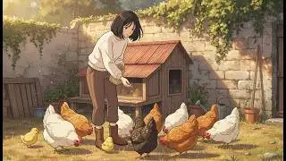 A Beautiful Quiet Village 🌿 | Ghibli Style Peaceful Daily Routine ASMR| Everglow Cottage 