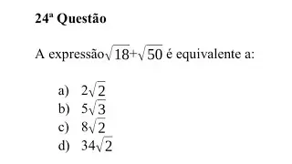 Prova do CAAQ - CTS - 2022 - CPES Espírito Santo - Matemática - Questão 24 - Marinha Mercante