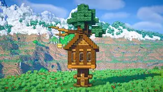 Minecraft: How To Build A Treehouse