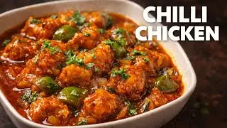 Chilli Chicken 🍗🔥  Crispy, spicy & full of flavour 😋  Perfect Indo-Chinese treat at home 🤍 #food 