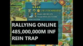 Lords Mobile- Rallying 485,000,000 online INF rein Trap