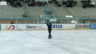 Andre Zapata Casares &ndash; 2025/2026 Spanish Figure Skating Championships SP