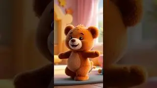 Teddy Bear Rhyme🧸 #teddy #rhymes #fairytalesstory #cartoon #animation #bedtimestories #kids #magic
