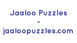 Jaaloo Puzzles - 230724 - Jack Lookman - Olayinka Carew
