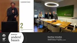 db-Symposium &raquo;Anders Bauen&laquo;: Anders Bauen in Ilmenau | Matthias Schodlok