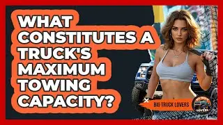 What Constitutes a Truck's Maximum Towing Capacity?