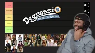 Degrassi Characters Ranking (Seasons1-5) Tier List!!!