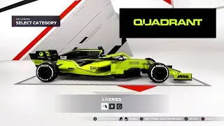 QUADRANT inspired LIVERY in F1 2021 (F1 2021 My Team & Online)
