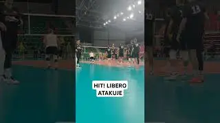 HIT! LIBERO ATAKUJE! #reprezentacjapolski #siatk&oacute;wka #plusliga #shorts #wartazawiercie #brvolleys
