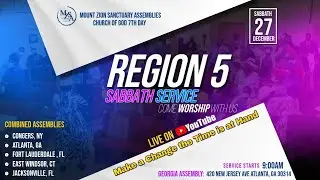 MZSA Region 5 Friday Night Service- 12/26/25