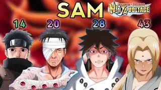 NxB NV: SAM 14, 20, 28, & 43 || Naruto X Boruto Ninja Voltage
