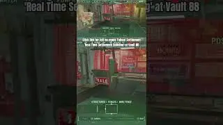 Store Front at Vault 88 - Real Time Settlement Building no mods Livestream