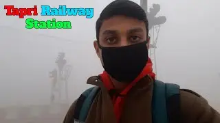 View Of Tapri Railway Station And Train Journey