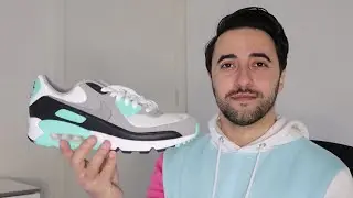 Nike Air Max 90 Hyper Turquoise // On Feet Sneaker Unbox & Review