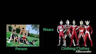 What If Minji Hanni Danielle Haerin And Hyein Wears Main Ultraman's Clothes?