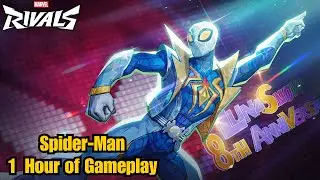 Spider-Man Groovy Swing 1 Hour of Gameplay | Marvel Rivals | Season 6