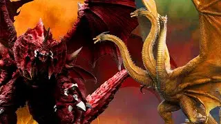 KING GHIDORAH vs DESTOROYAH | ¿Quién Ganaría? | EPIC VERSUS 🐲⚡🦀