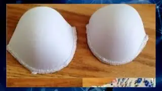 How To Make Your Own CUSTOM BRA CUPS || Easy Cutting and Stitching Tutorial