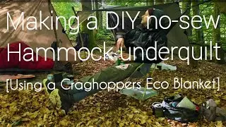 Making a DIY Hammock Underquilt