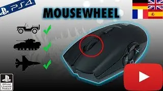 SplitFishGameware FragFX Shark PS4/PS3 - mouse wheel quick turn